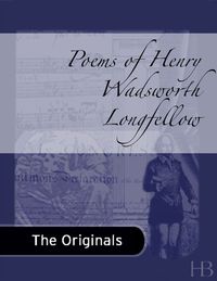 Cover image: Poems of Henry Wadsworth Longfellow