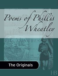 Cover image: Poems of Phillis Wheatley