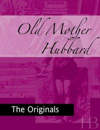 Cover image: Old Mother Hubbard
