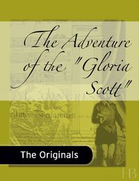 Omslagafbeelding: The Adventure of the "Gloria Scott"