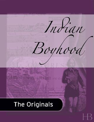 Cover image: Indian Boyhood