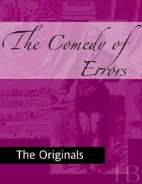 Cover image: The Comedy of Errors