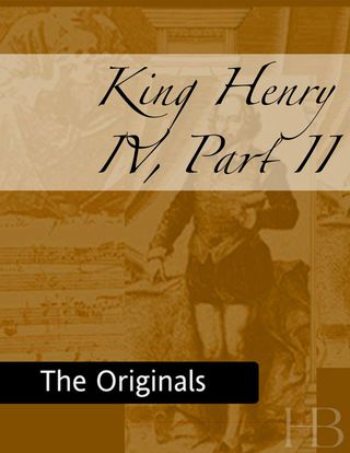 Cover image: King Henry IV, Part II