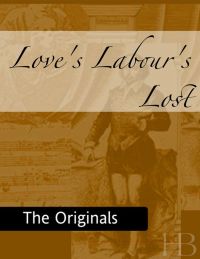 Omslagafbeelding: Love's Labour's Lost