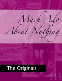 Cover image: Much Ado About Nothing