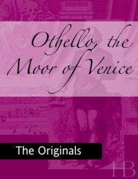Cover image: Othello, the Moor of Venice