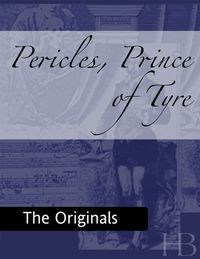 Cover image: Pericles, Prince of Tyre