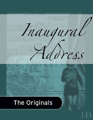 صورة الغلاف: Inaugural Address
