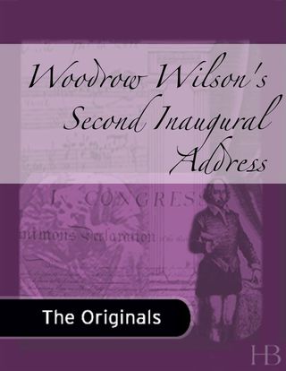 Cover image: Second Inaugural Address