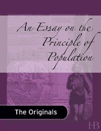 Cover image: An Essay on the Principle of Population