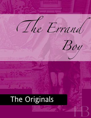 Omslagafbeelding: The Errand Boy