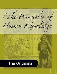 Titelbild: The Principles of Human Knowledge
