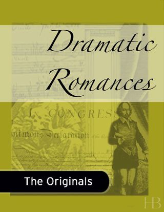 Imagen de portada: Dramatic Romances