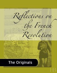 Imagen de portada: Reflections on the French Revolution