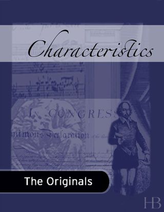 Cover image: Characteristics
