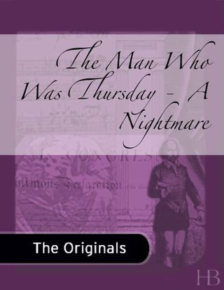 صورة الغلاف: The Man Who Was Thursday -  A Nightmare