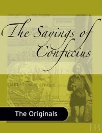 Cover image: The Sayings of Confucius