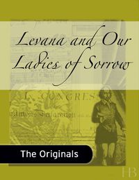 Cover image: Levana and Our Ladies of Sorrow