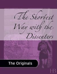 Omslagafbeelding: The Shortest Way with the Dissenters