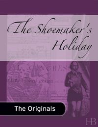 Titelbild: The Shoemaker's Holiday