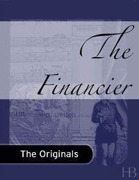 Cover image: The Financier
