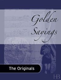 Cover image: Golden Sayings