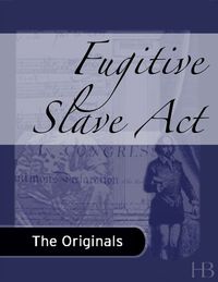 Omslagafbeelding: Fugitive Slave Act