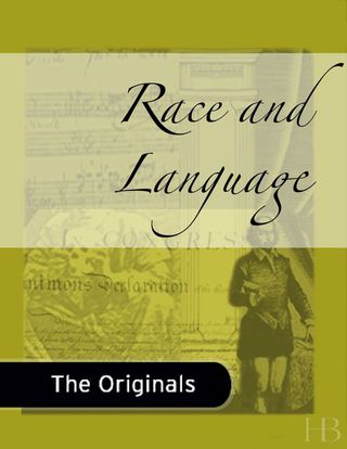 Cover image: Race and Language