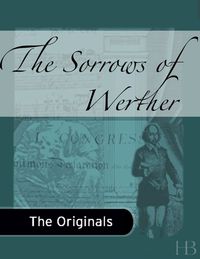 Cover image: The Sorrows of Werther