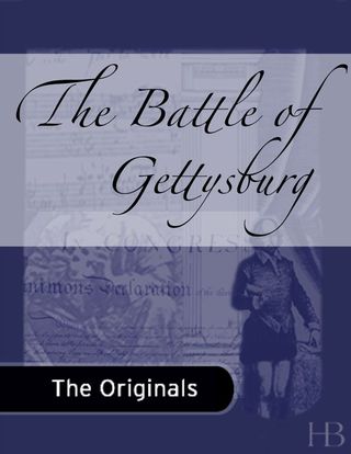 Cover image: The Battle of Gettysburg