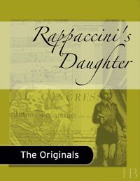 Imagen de portada: Rappaccini's Daughter