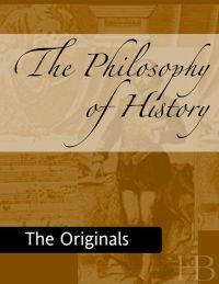 Cover image: The Philosophy of History