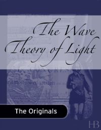 Cover image: The Wave Theory of Light