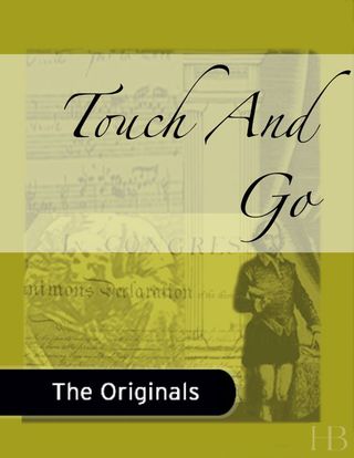 Cover image: Touch And Go