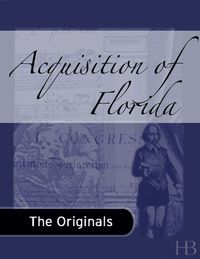 表紙画像: Acquisition of Florida