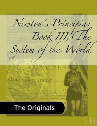 Cover image: Newton's Principia: Book III, The System of the World