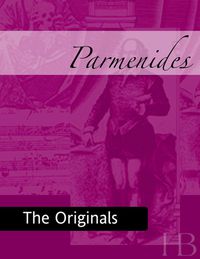 Cover image: Parmenides