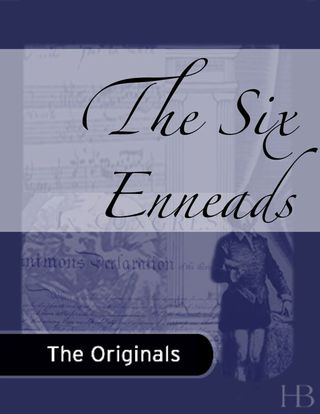 Cover image: The Six Enneads