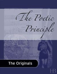 表紙画像: The Poetic Principle