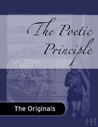 Cover image: The Poetic Principle