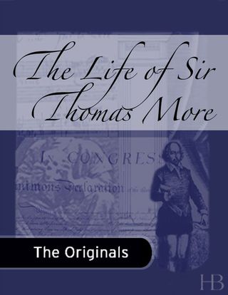 Imagen de portada: The Life of Sir Thomas More