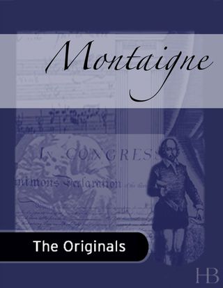 صورة الغلاف: Montaigne