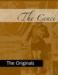 Cover image: The Cenci