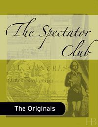 Cover image: The Spectator Club