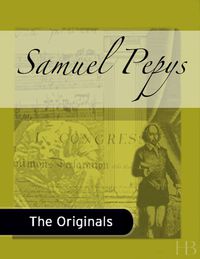 Cover image: Samuel Pepys