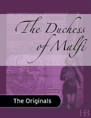 Cover image: The Duchess of Malfi