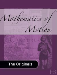 Imagen de portada: Mathematics of Motion