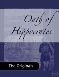 Cover image: Oath of Hippocrates