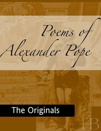 Omslagafbeelding: Poems of Alexander Pope