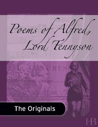 صورة الغلاف: Poems of Alfred, Lord Tennyson